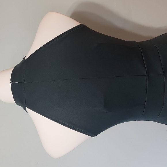 Dark green Halter Top gown - Picture 8 of 13